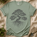 Rooted Japanese Maple Tree T-Shirt by Zen & Zucchinis Slow Garden Club