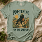 Pottering in the Garden Bird T-Shirt by Zen & Zucchinis Slow Garden Club