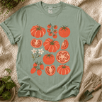 Tomato Selection Slow Gardener T-Shirt by Zen & Zucchinis Slow Garden Club