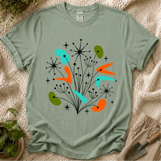Colorful Wildflower Calm T-Shirt by Zen & Zucchinis Slow Garden Club