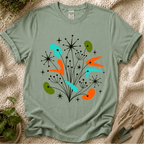Colorful Wildflower Calm T-Shirt by Zen & Zucchinis Slow Garden Club