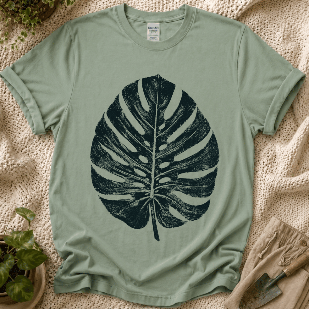 Monstera Slow Living T-Shirt