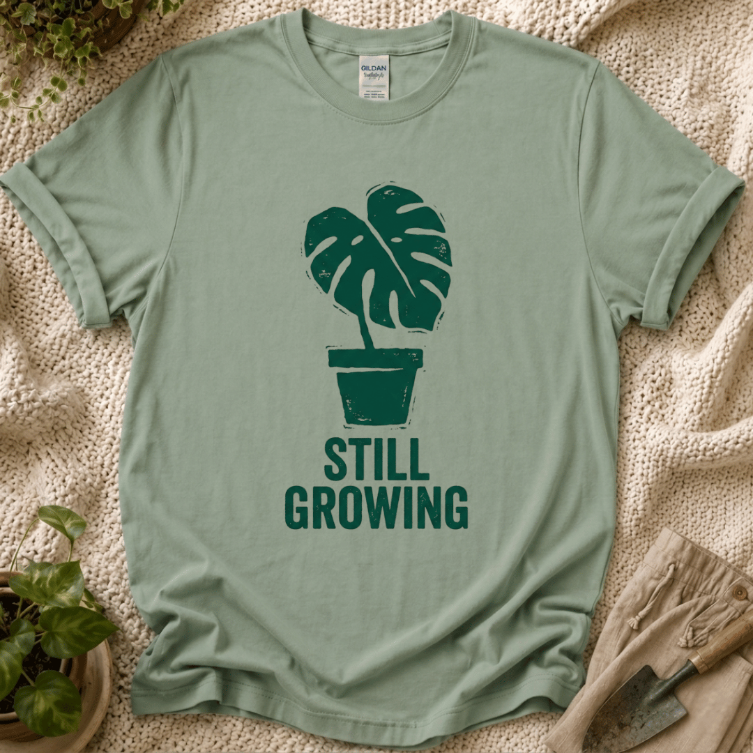Still Growing Monstera T-Shirt