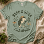 Seed & Seek Champion Garden Friend T-Shirt by Zen & Zucchinis Slow Garden Club