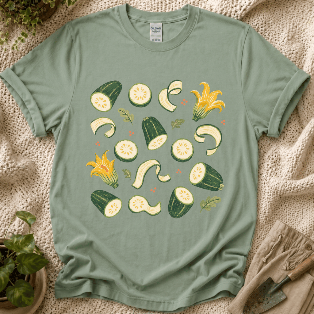 Zucchinis Crop Top T-Shirt