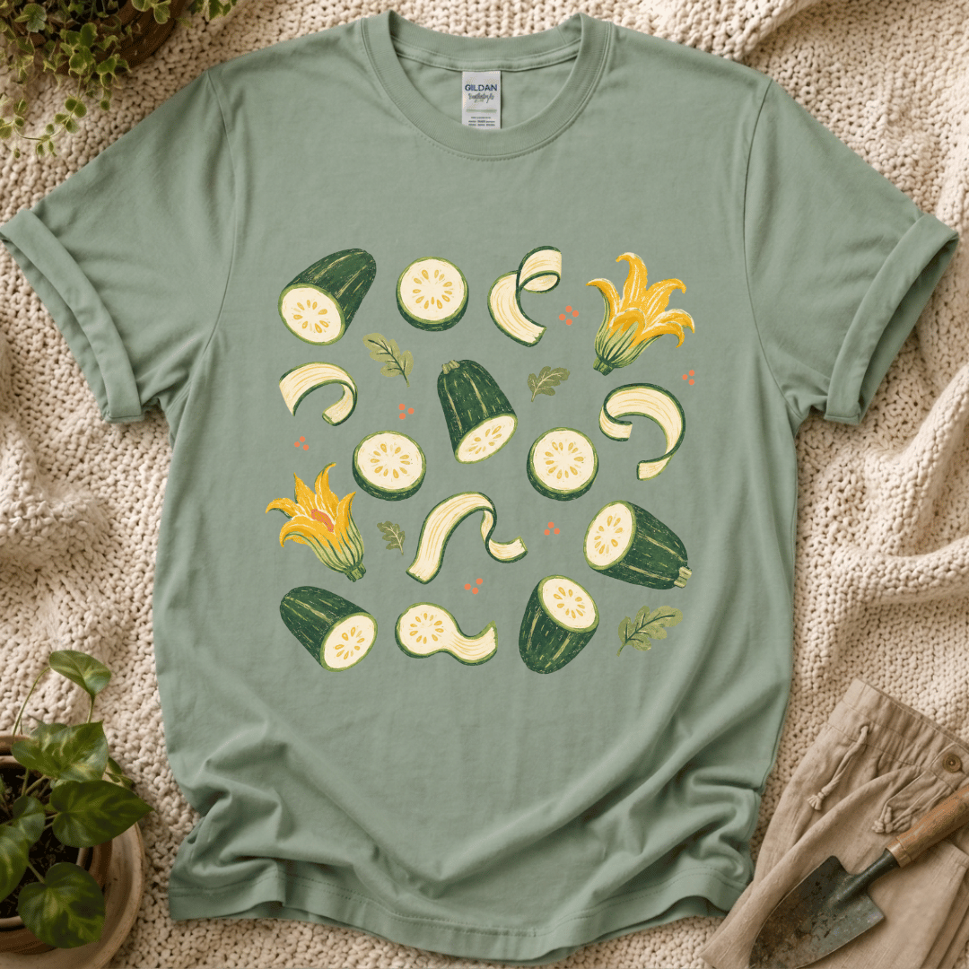 Zucchinis Crop Top T-Shirt