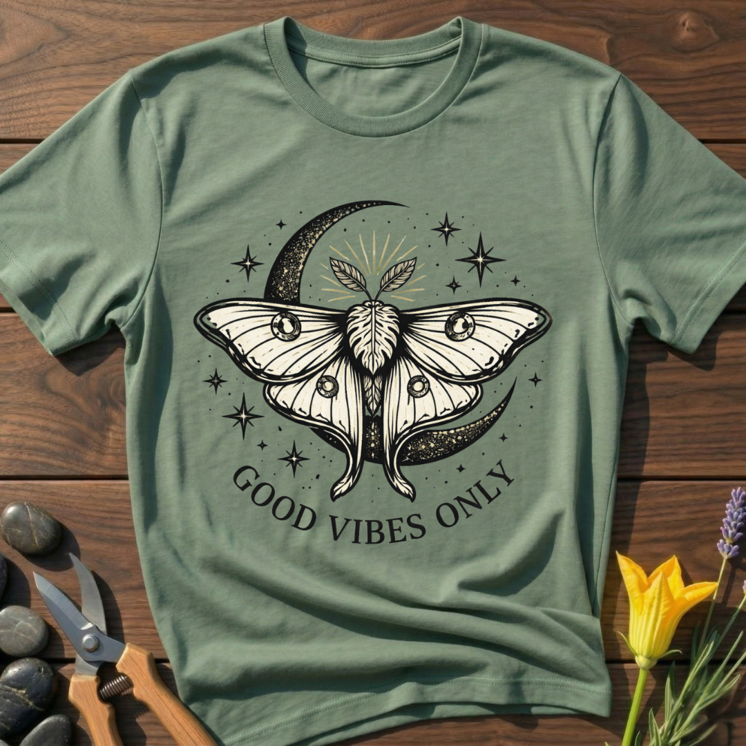 Good Vibes Moth T-Shirt