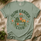 Slow Garden Club Garden Bench T-Shirt