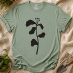 Minimal Botanical Stem T-Shirt