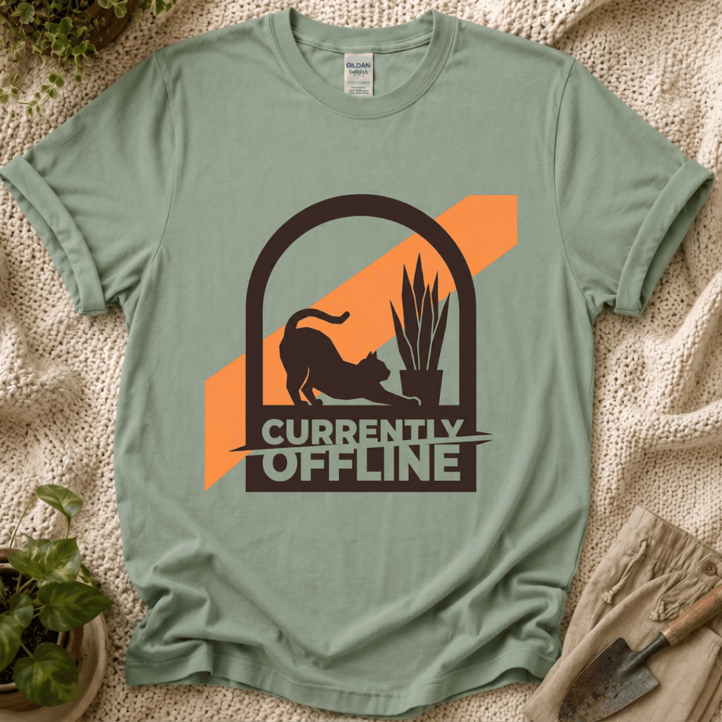 Currently Offline Cat T-Shirt