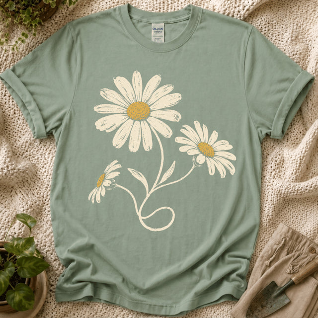 Daisy T-Shirt - Zen & Zucchinis garden graphic tee