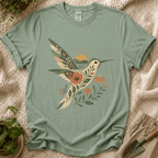 Botanical Hummingbird T-Shirt