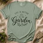 Life Is Better In The Garden T-Shirt - Zen & Zucchinis garden graphic tee