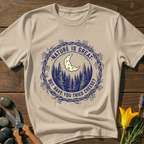 Great Nature T-Shirt - botanical nature graphic t-shirt, minimalist design, unisex tee for Nature Lovers, Garnder, Farmer, Plant Lovers