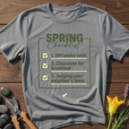 Spring Checklist T-Shirt