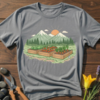 Garden Mountain View T-Shirt
