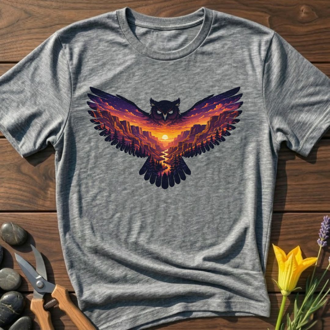 Sunset Owl T-Shirt