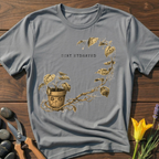 Stay Hydrated T-Shirt - botanical nature graphic t-shirt, minimalist design, unisex tee for Nature Lovers, Garnder, Farmer, Plant Lovers