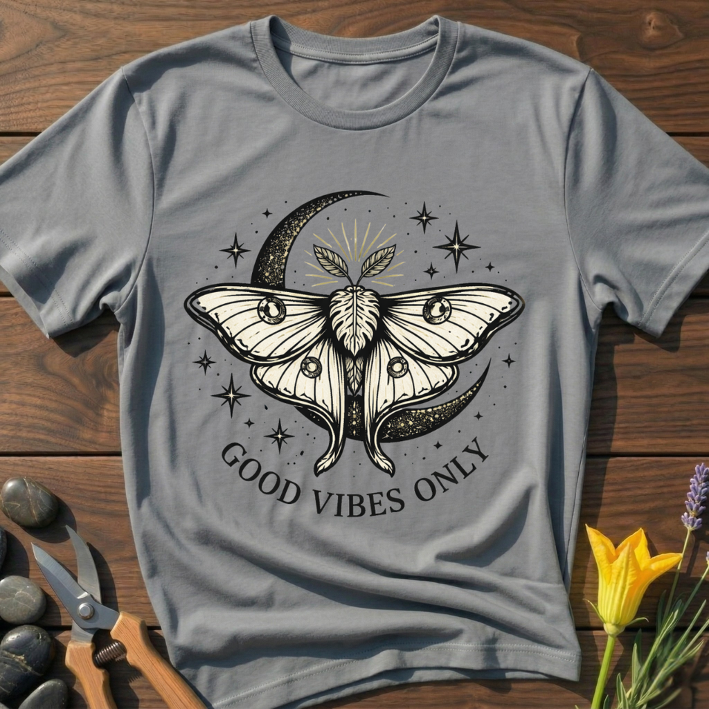 Good Vibes Moth T-Shirt