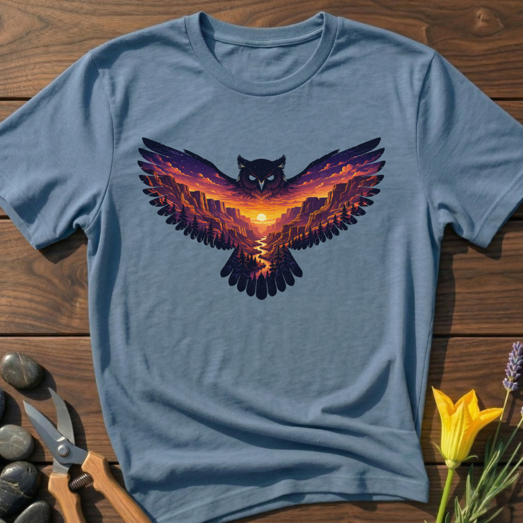 Sunset Owl T-Shirt