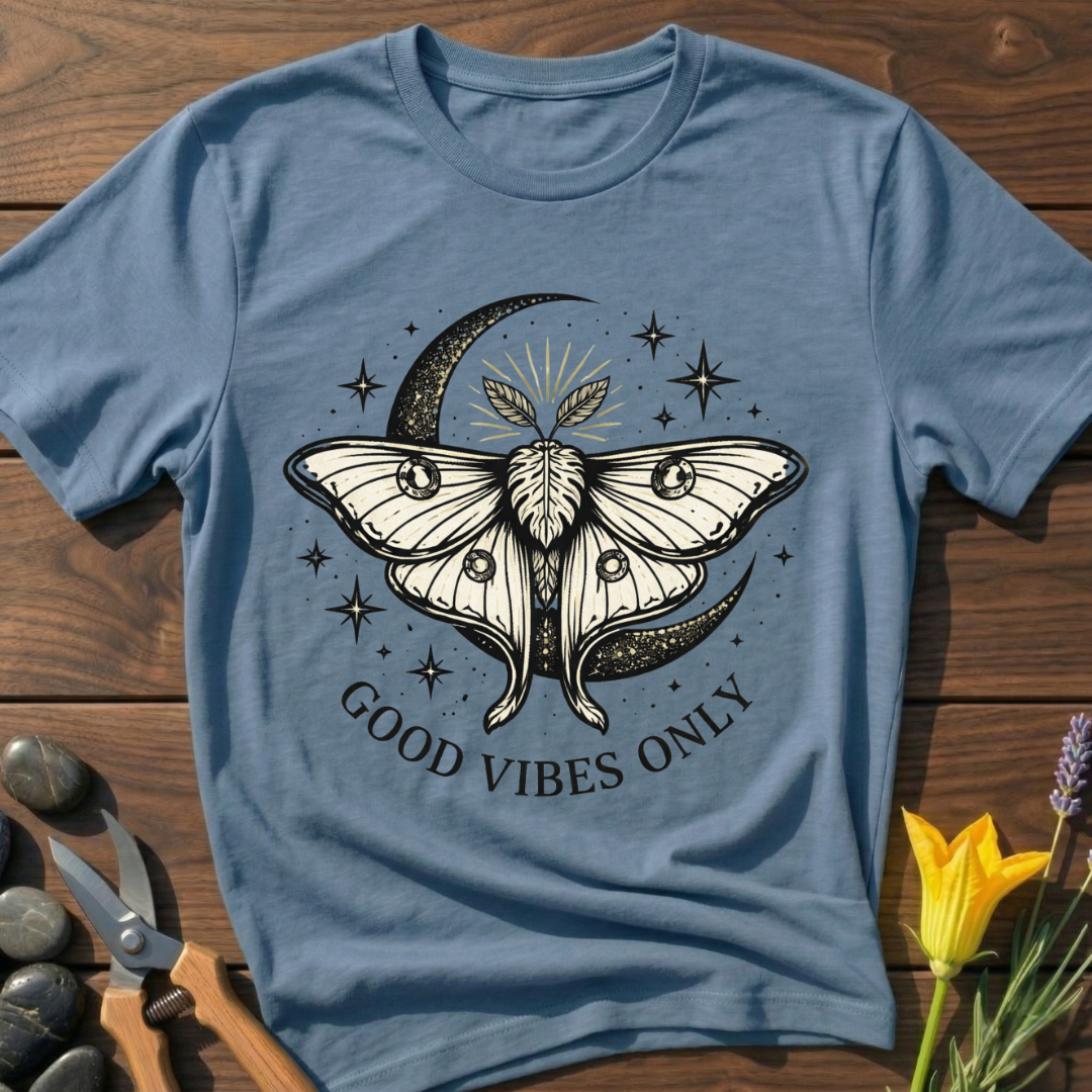 Good Vibes Moth T-Shirt
