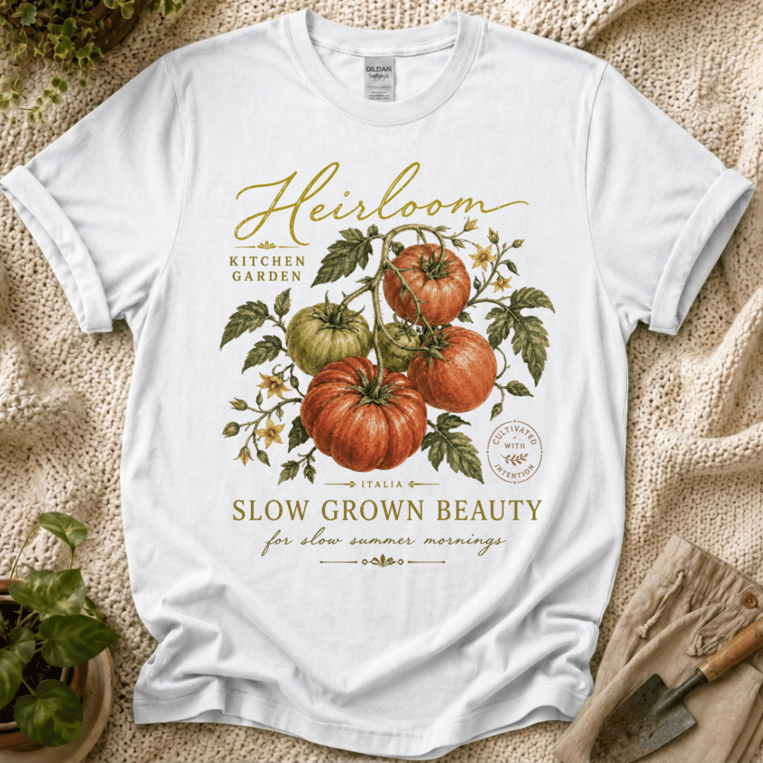 Heirloom Kitchen Garden Slow Grown Beauty T-Shirt