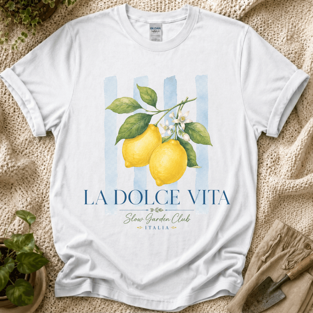 La Dolce Vita Lemon Summer Stripes T-Shirt