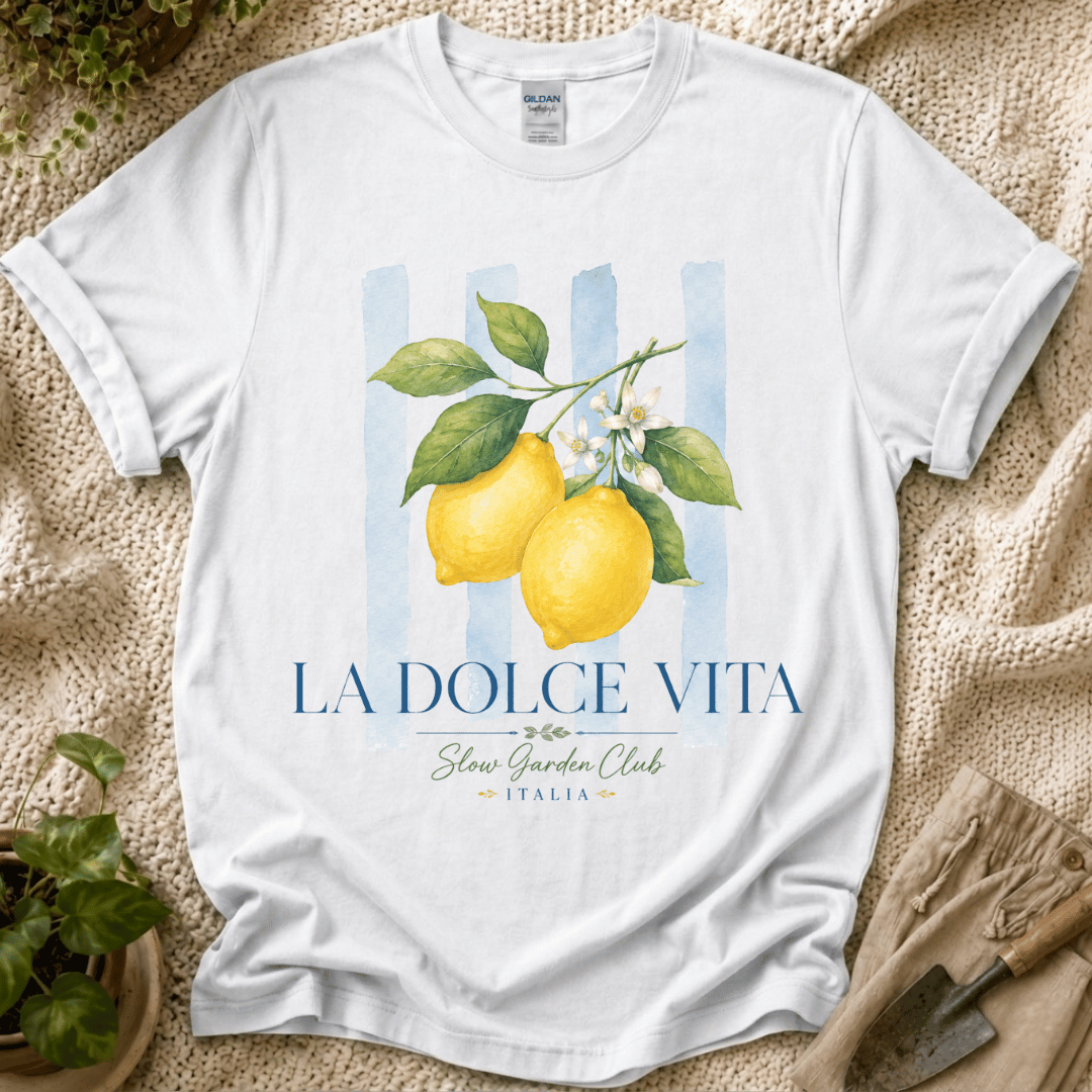 La Dolce Vita Lemon Summer Stripes T-Shirt