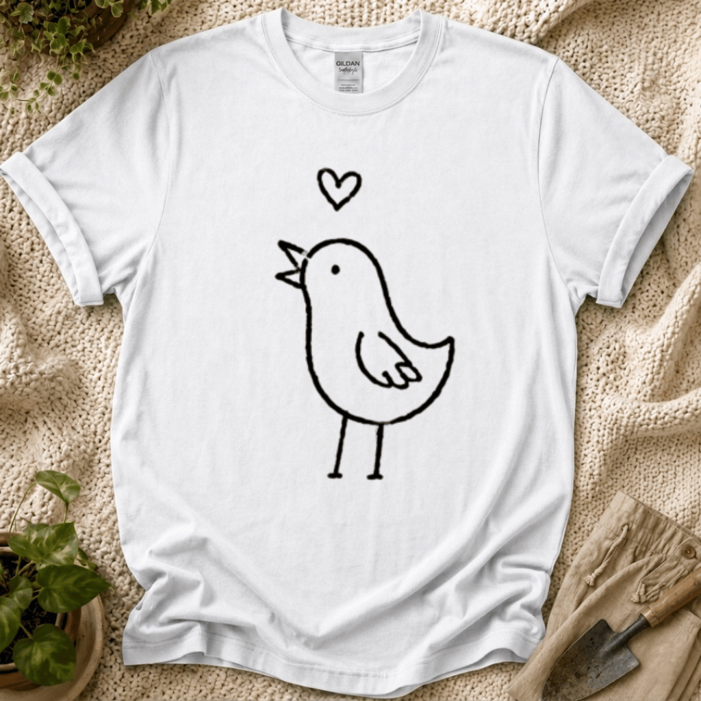 Minimalistic Bird T-Shirt