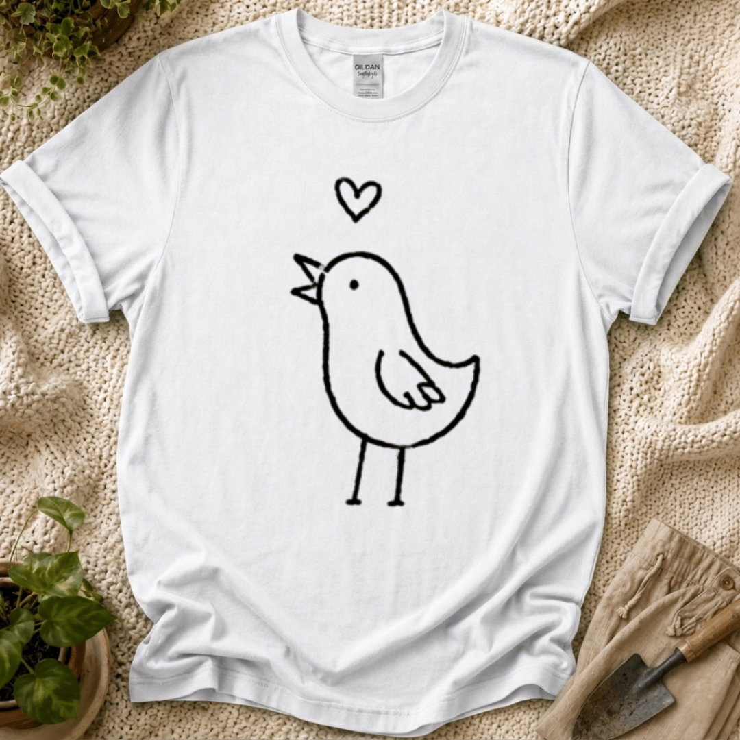 Minimalistic Bird T-Shirt