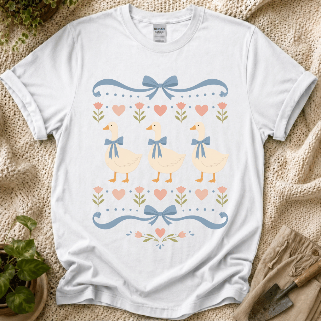 Slow Garden Goose T-Shirt by Zen & Zucchinis Slow Garden Club