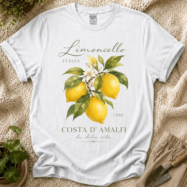 Limoncello Italia Costa d'Amalfi T-Shirt by Zen & Zucchinis Slow Garden Club