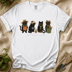 Slow Garden Kitties T-Shirt by Zen & Zucchinis Slow Garden Club