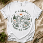Wonder Awaits Garden View T-Shirt