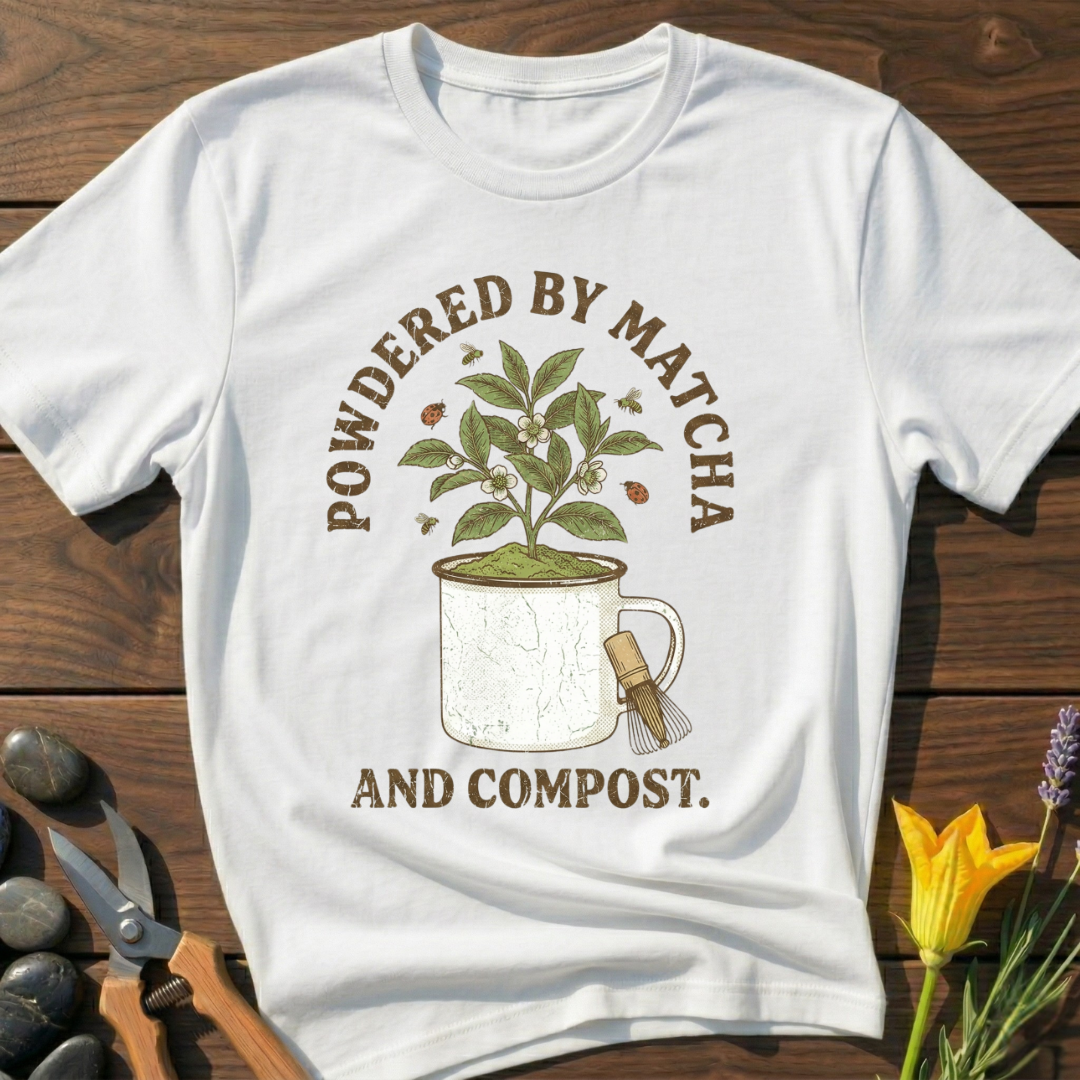 Matcha & Compost - T-Shirt