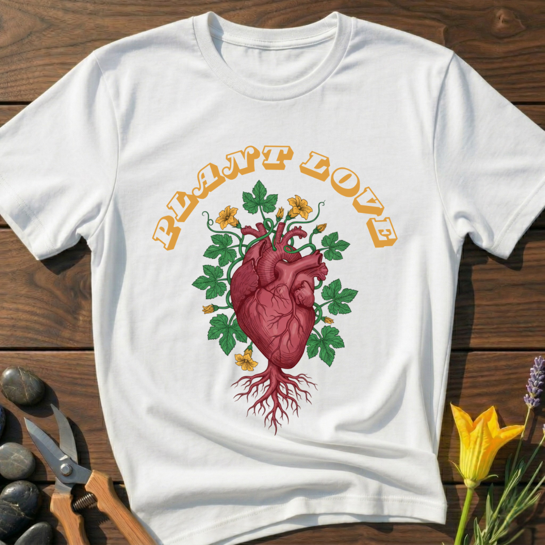 Plant Love Heart T-Shirt
