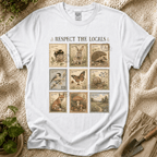 Respect the Locals Garden Friends T-Shirt by Zen & Zucchinis Slow Garden Club