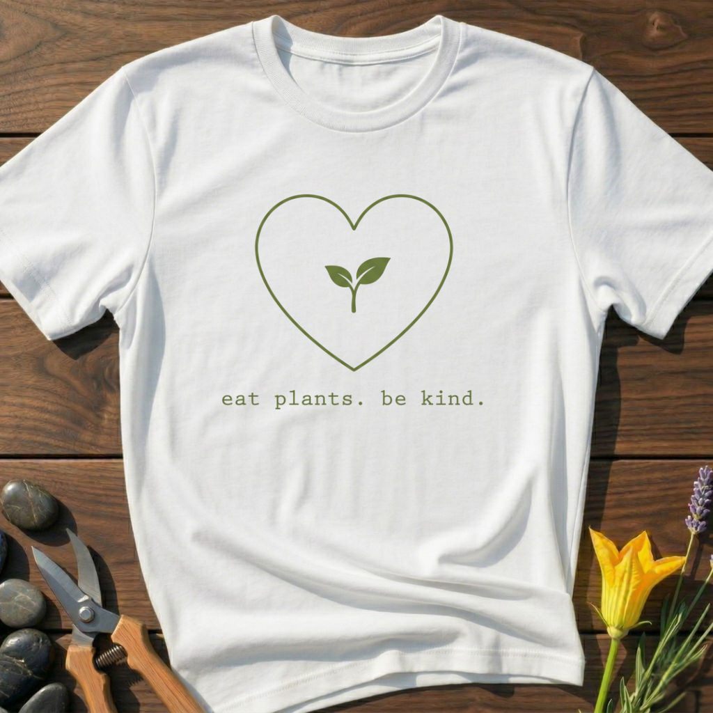 Eat Plants Be Kind. T-Shirt