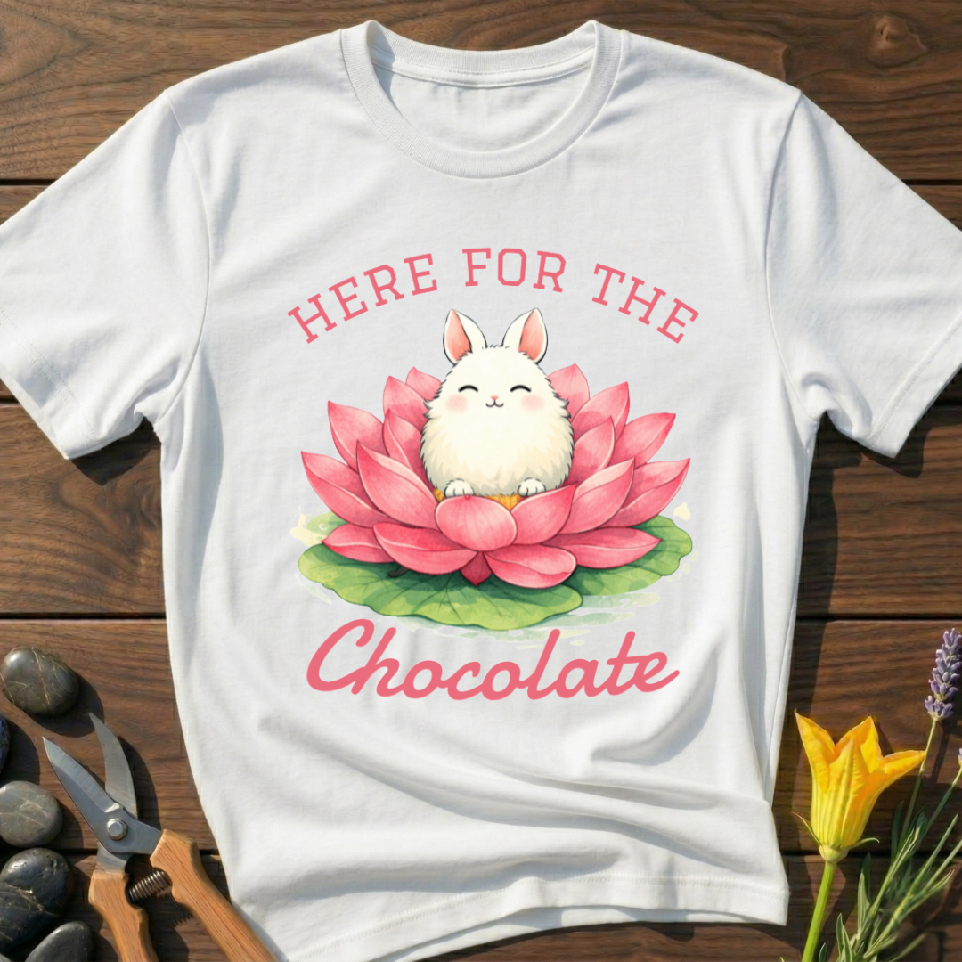 Chocolate Lotus Bunny T-Shirt