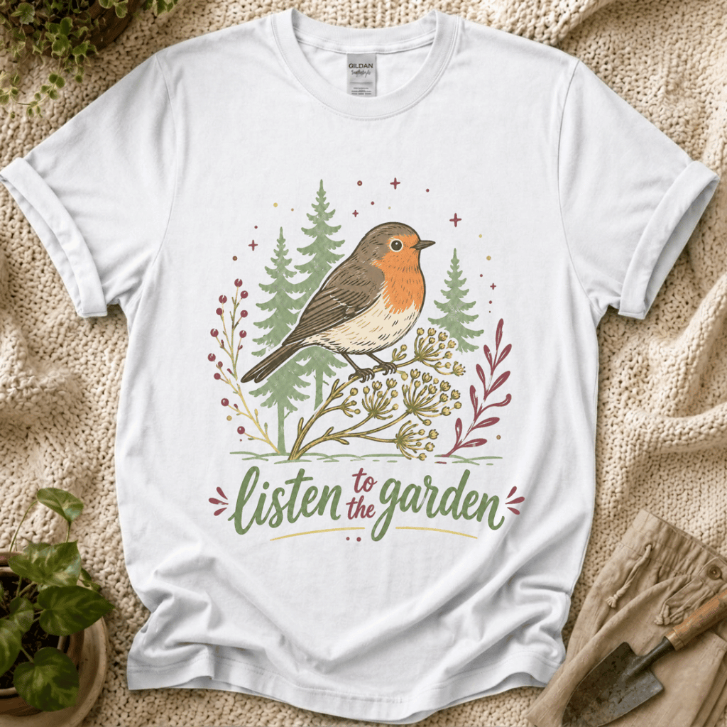Listen To The Garden Bird T-Shirt