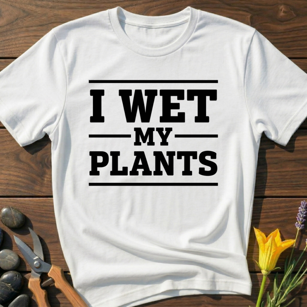 I Wet My Plants T-Shirt