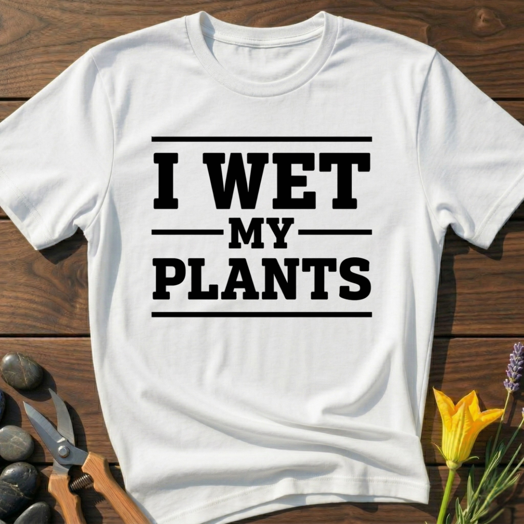 I Wet My Plants T-Shirt