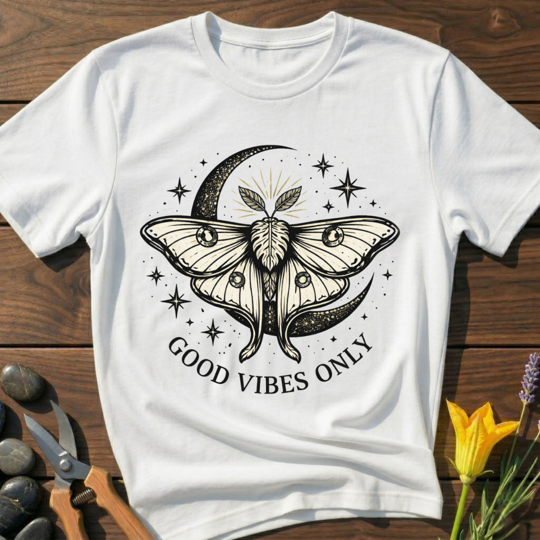 Good Vibes Moth T-Shirt