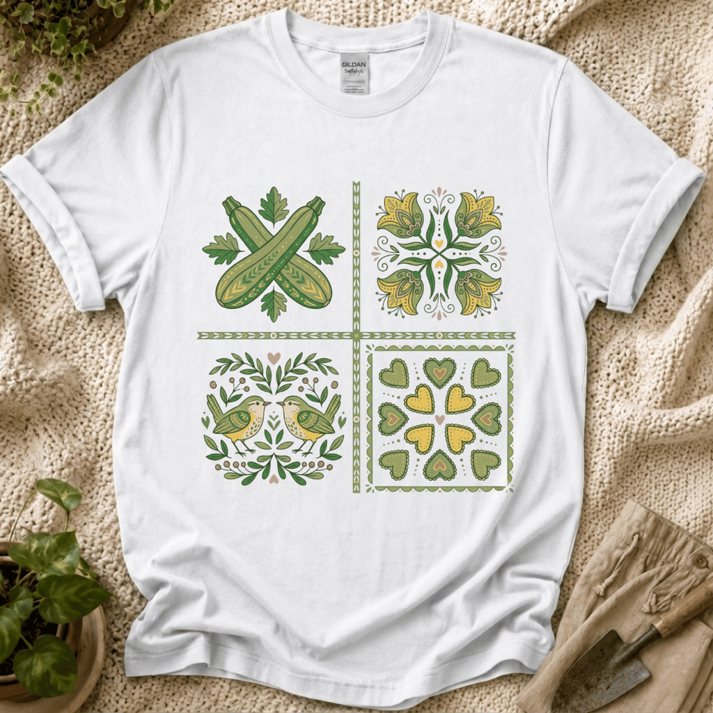 Zen & Zucchinis Folk Garden T-Shirt