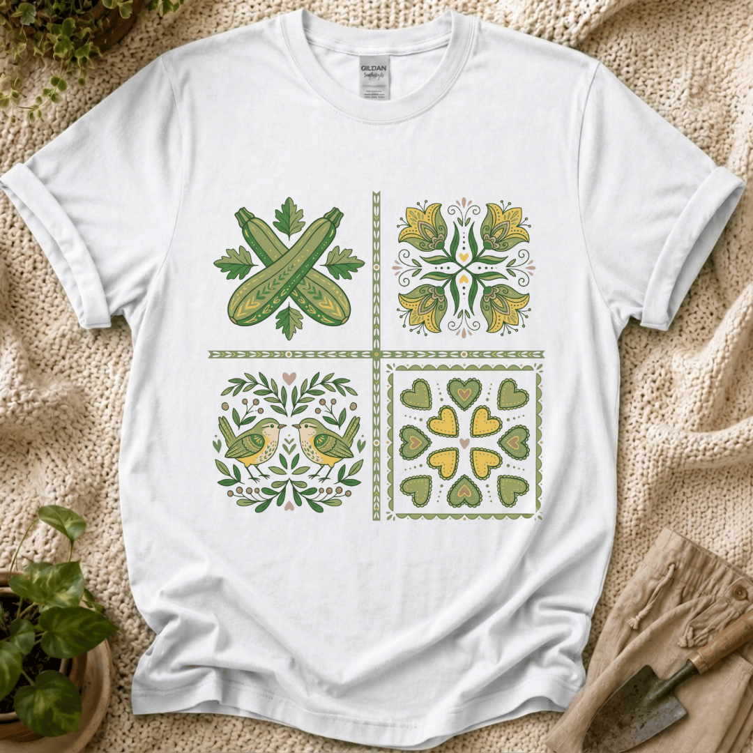 Zen & Zucchinis Folk Garden T-Shirt