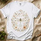 Slow Garden Club Botanical Dragonfly T-Shirt by Zen & Zucchinis Slow Garden Club