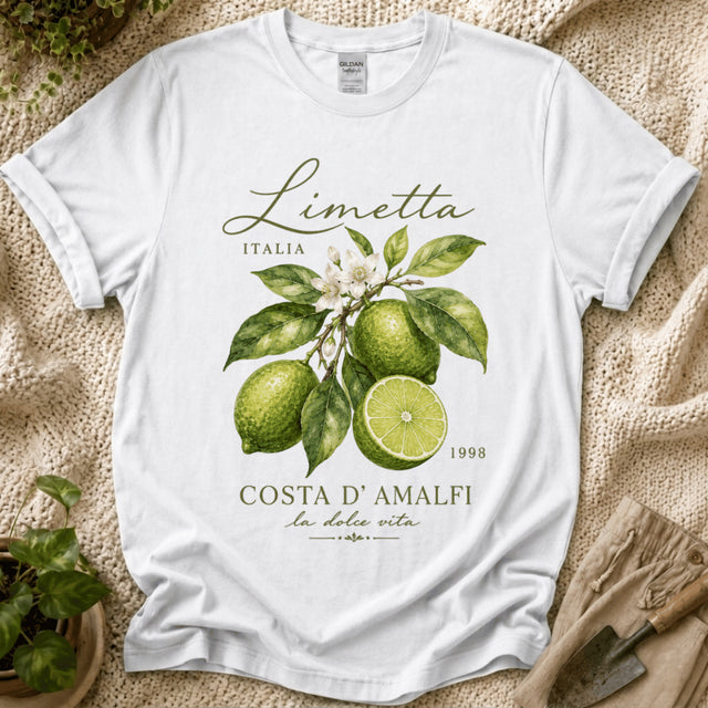 Limetta Slow Summer Citrus T-Shirt by Zen & Zucchinis Slow Garden Club