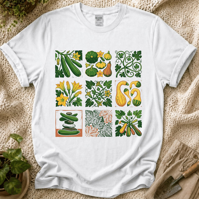 Zucchini Gardens T-Shirt by Zen & Zucchinis Slow Garden Club