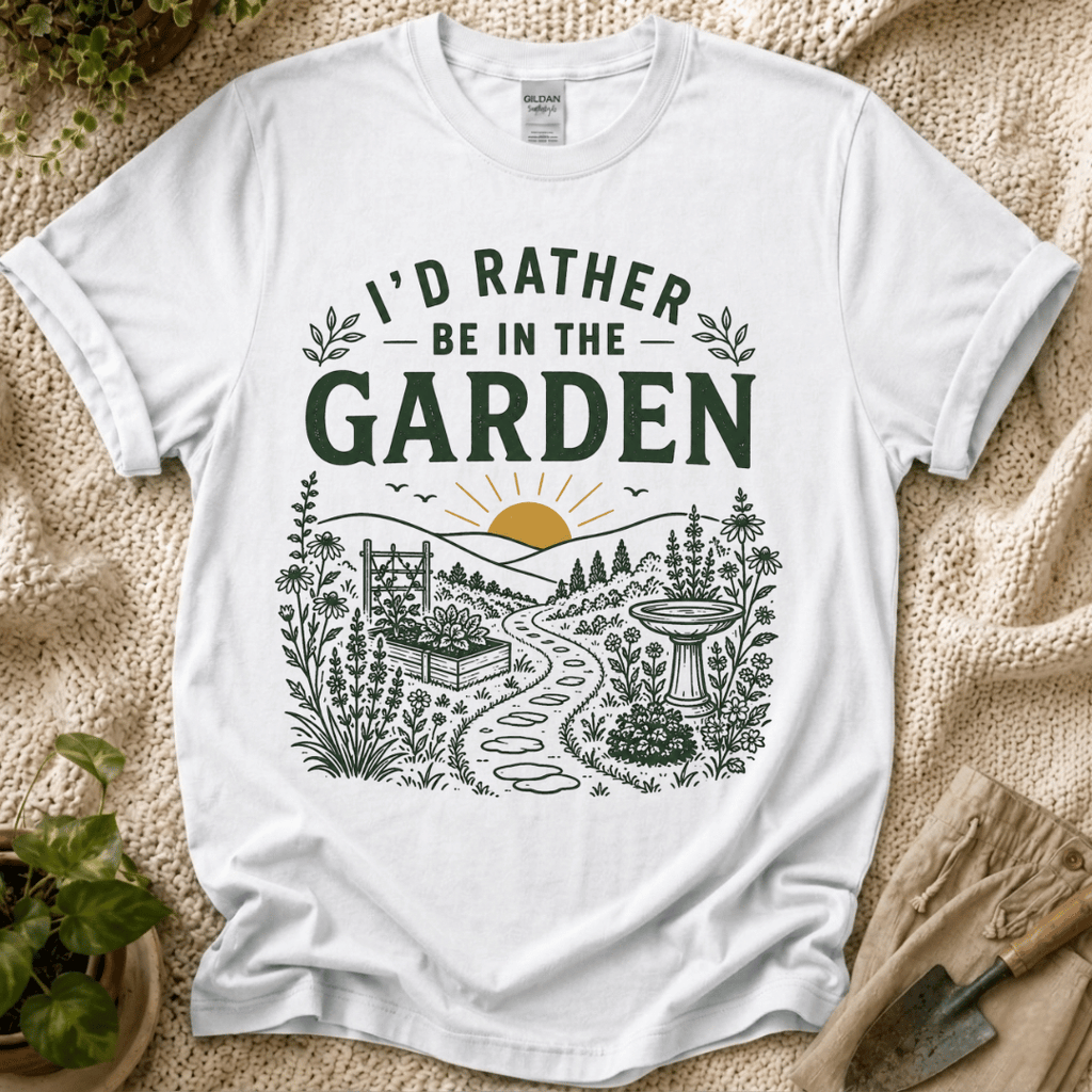 I'd Rather Be In The Garden T-Shirt