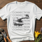 Connection T-Shirt - botanical nature graphic t-shirt, minimalist design, unisex tee”